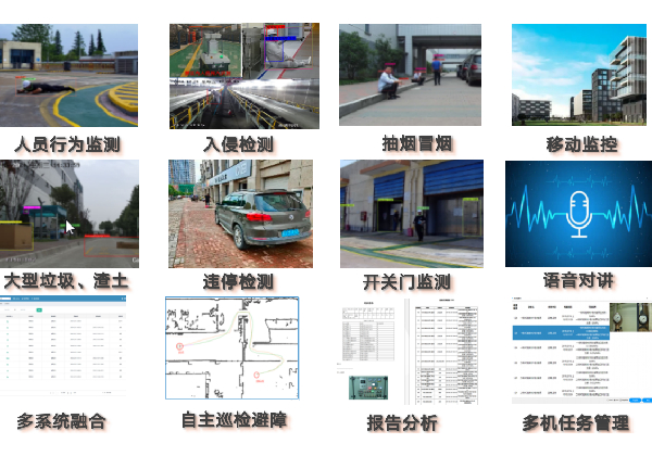 A2型高防護輪式巡檢機器人功能